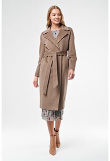 Удлиненное пальто с поясом Снежная Королева