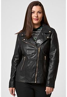 Косуха из натуральной кожи LE Monique