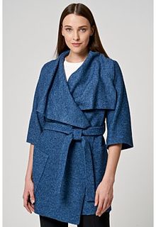 Пальто из вискозы и шерсти Снежная Королева