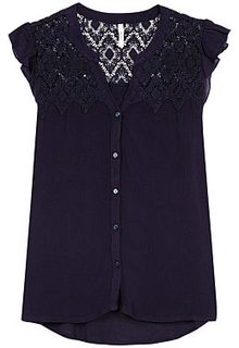 Блузка с ажурной отделкой Pepe Jeans London