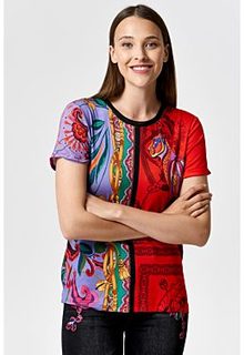 Футболка из вискозы Desigual