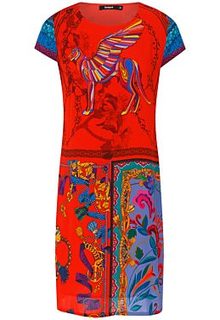 Платье из вискозы Desigual
