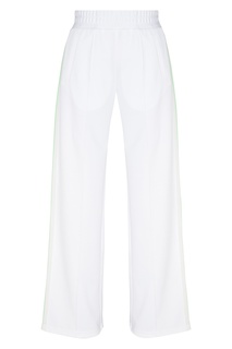 Белые брюки с отделкой Off White