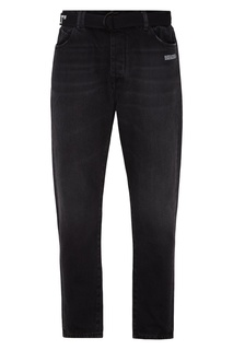 Черные джинсы с поясом Off White