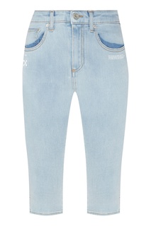Короткие джинсовые брюки Off White