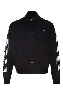 Бомбер с контрастной отделкой Off White
