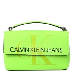 Сумка CALVIN KLEIN JEANS K60K605523 зелено-желтый