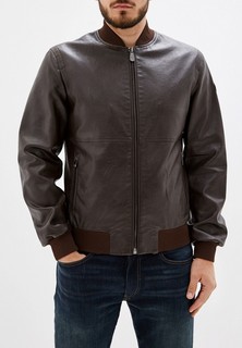 Куртка кожаная Trussardi Jeans