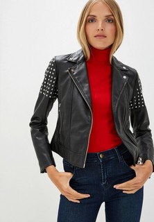 Куртка кожаная Trussardi Jeans