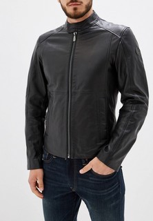 Куртка кожаная Trussardi Jeans