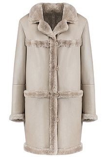 Дубленка из овчины La Reine Blanche