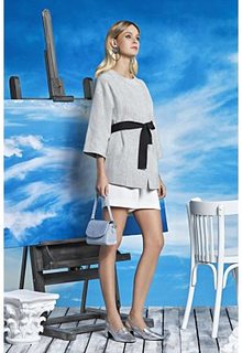 Легкое пальто с поясом Acasta