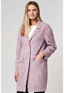 Полушерстяное пальто Снежная Королева