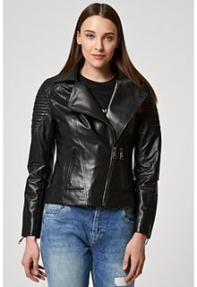 Косуха из натуральной кожи Снежная Королева