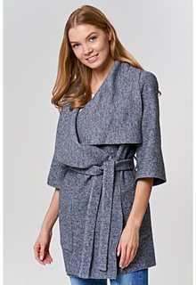 Полушерстяное пальто Снежная Королева