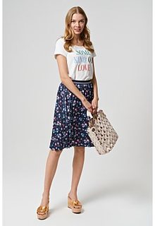 Юбка с цветочным принтом Tom Tailor
