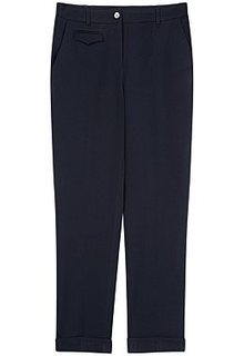 Темно-синие брюки LE Monique