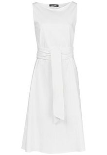 Платье с широким поясом La Reine Blanche