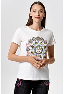 Футболка с узором Desigual