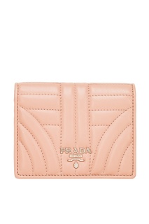 Складной кошелек с логотипом Prada