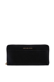 Черный кожаный кошелек Money Pieces Michael Michael Kors