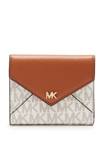 Белый кошелек Money Pieces с принтом Michael Kors