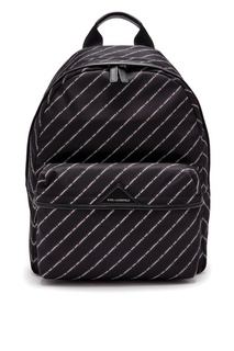 Черный рюкзак с логотипом Karl Lagerfeld