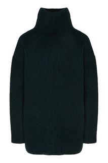 Темно-зеленый свитер La maille Agde Jacquemus