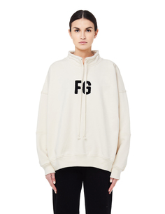 Хлопковый свитшот с нашивкой FG Fear Of God