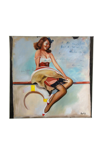 Картина "Ретро 60-х годов" JANE AND JACK ART STUDIO