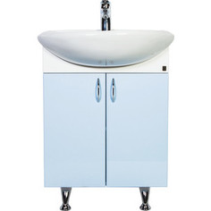 Тумба с раковиной Orange Роса 60 голубая (Ro-60TUB)