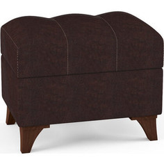 Пуф Моби Келли кожзам коричневый Mobi