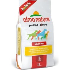 Сухой корм Almo Nature Holistic Adult Dog Large with Chicken and Rice с курицей и рисом для взрослых собак крупных пород 12кг (2282)