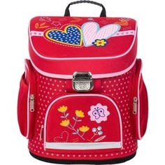Ранец №1 School Сердечки 3 кармана 843320