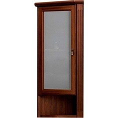 Шкаф Opadiris Клио 32 орех антикварный, угловой, левый, с матовым стеклом (Z0000004518)