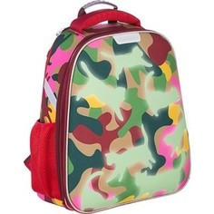 Ранец №1 School Basic Crazy Cats, 2 отд., ортопед. спинка
