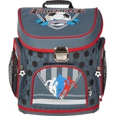 Ранец №1 School Football 3 карм., пластиковое дно