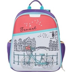 Ранец №1 School Basic Travel, 2 отд., ортопед. Спинка, ТР1