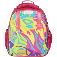Ранец №1 School Basic Jungle, 2 отд., ортопед. спинка