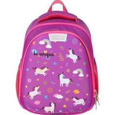 Ранец №1 School Compact Unicorns, 2 отд.