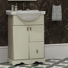 Тумба с раковиной Opadiris Клио 50 слоновая кость (00-00000232 + 4620008199344)