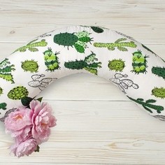Подушка для беременных AmaroBaby WB 170х25 (Кактусы)