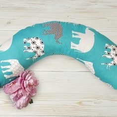 Подушка для беременных AmaroBaby WB 170х25 (Слоники)