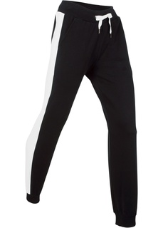 Брюки для бега из трикотажа, хлопок, Level 1 Bonprix