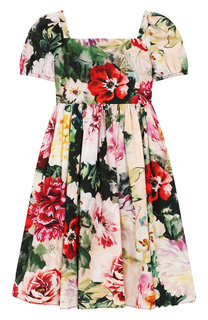 Хлопковое платье Dolce & Gabbana