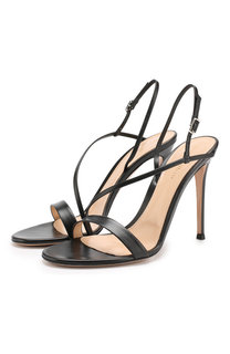 Кожаные босоножки Manhattan Gianvito Rossi