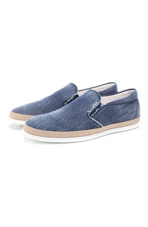 Текстильные слипоны Tod’s Tods
