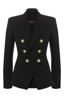 Шерстяной жакет Balmain