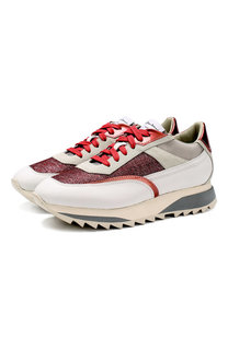 Комбинированные кроссовки Santoni