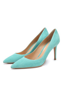 Замшевые туфли Gianvito 85 Gianvito Rossi